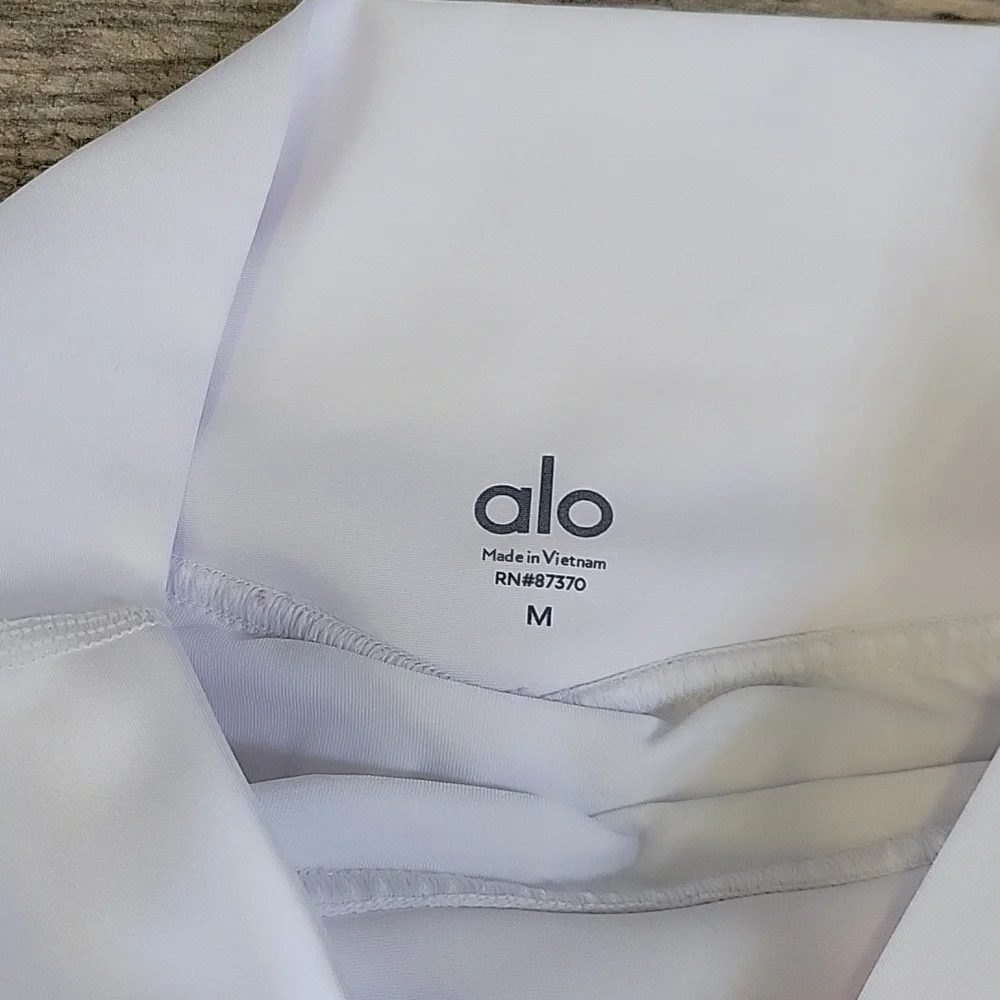 ALO Yoga White Skater Skirt Size Medium